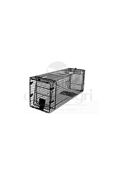 ProCatch مصيدة قطط حديدية (صغيرة) سوداء 26*25*66 سم