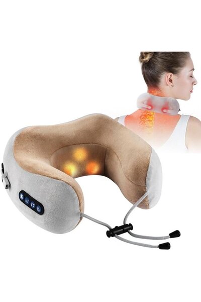 STARSTAR Neck and shoulder massager with 3 massage heads and 3 modes, Portabl...