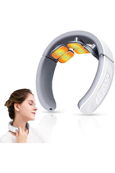 STARSTAR Suitable for Massage Devices Neck Massager Portable 6-Head Thermothe...