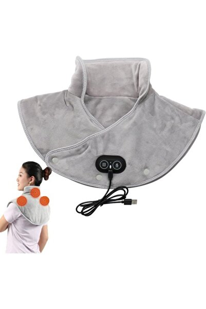 STARSTAR Suitable for Massage Cushion Shawl Blanket Heated Neck Shoulder 3 Te...