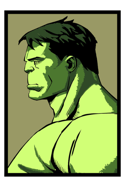 Gabcom Tablou Multilayer din Lemn – Hulk – Dimensiune 30 x 25 cm, Decor 3D pe...