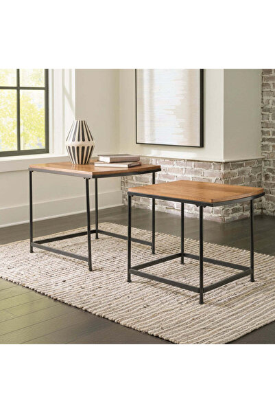 Ashley Furniture Drezmoore Nesting End Table (Set of 2)