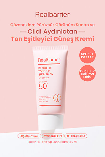 Real Barrier Tone-Equalizing Sunscreen That Gives a Smooth Look to the Skin R...