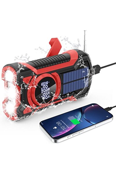 STARSTAR Suitable for Emergency Radio Solar Handheld Weather Radio Kit AM/FM/...