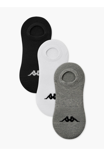 Kappa 3PK MEN INVISIBLE SOCKS HALF TERRY