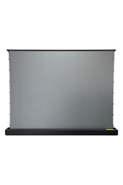 Dualtech 228x163 100"16:9 Motorlu Gergili Floor Up Projeksiyon Perdesi ( 4K Ultra HD ALR Sinema Perdesi )
