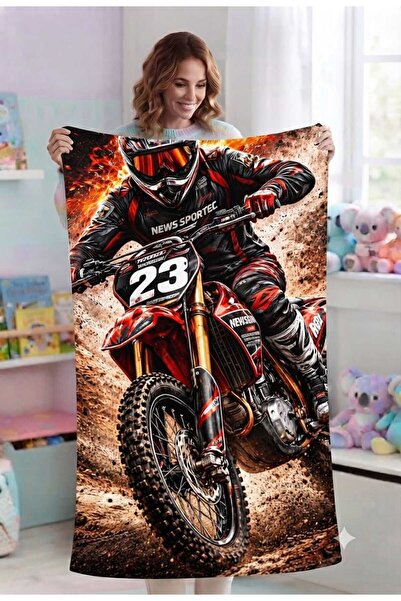 Elmas Dizayn 80X150 cm Bath Beach Boys' Baby Towel Hypoallergenic Quick Dry W...