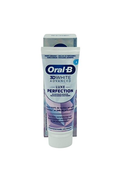 Coral Beauty Toothpaste, Oral B, 3DWHITE Advanced 75 ml Luxe Perfection