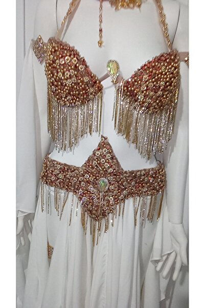 Butik2 ORYANTAL DANSÖZ KOSTÜMÜ 9 PARÇA SET