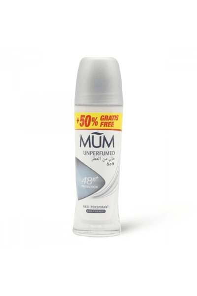 MUM Roll-On Deodorant Unscented - 50 ml