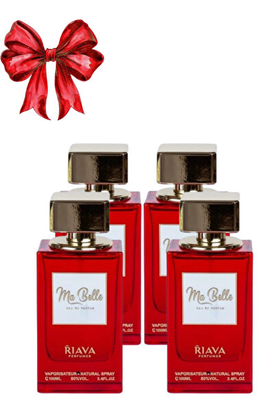 RIAVA PERFUMES 4 قطع من عطر ما بيل 100 مل