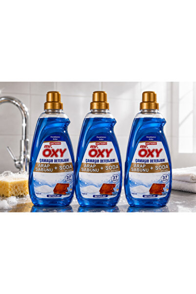 Oxy Arap sabunu ve soda etkili Çamaşır deterjanı