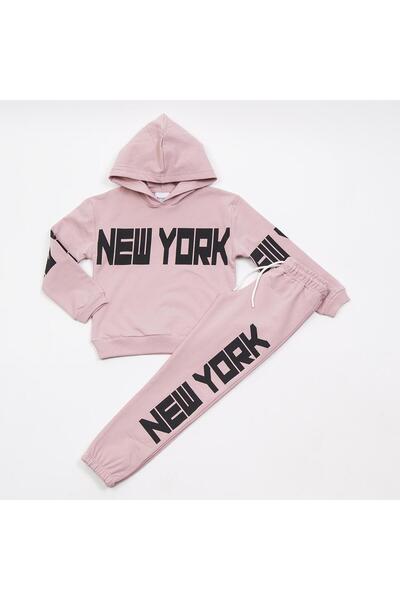 TRAX Σετ φόρμας κορίτσι "New York" ροζ