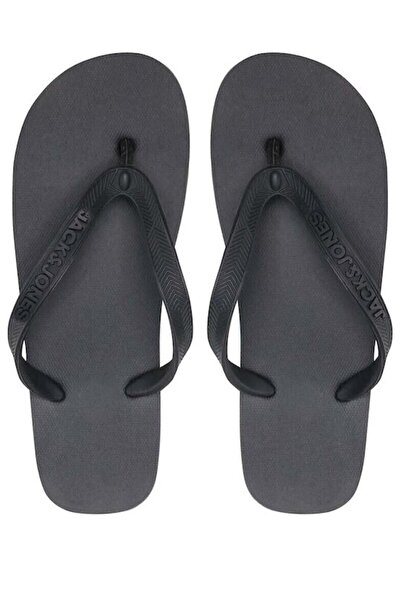 Jack & Jones Σαγιονάρες flip flop ανδρικές "Basic eva" ανθρακί