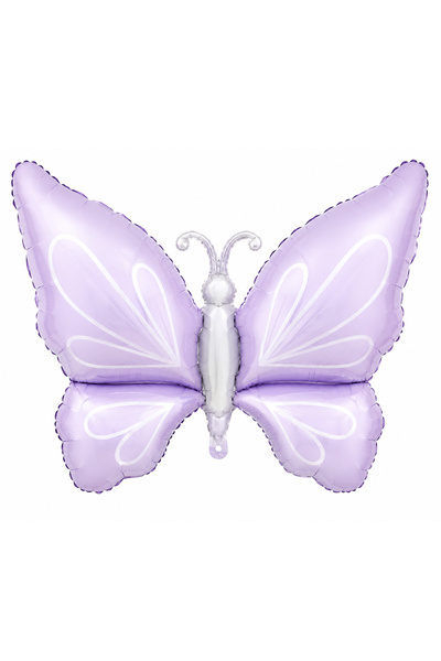 BeySüS Retro Lilac Butterfly Foil Balloon