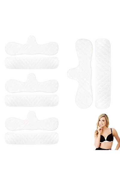 STARSTAR 8-Pack Cotton Under-Chest Sweat Pads, Highly Absorbent, Breathable, ...