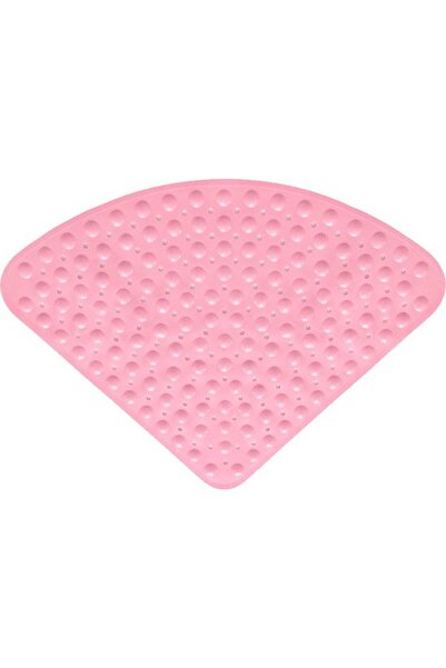 STARSTAR Fan-shaped rubber corner shower mat, non-slip quarter-circle bathroo...
