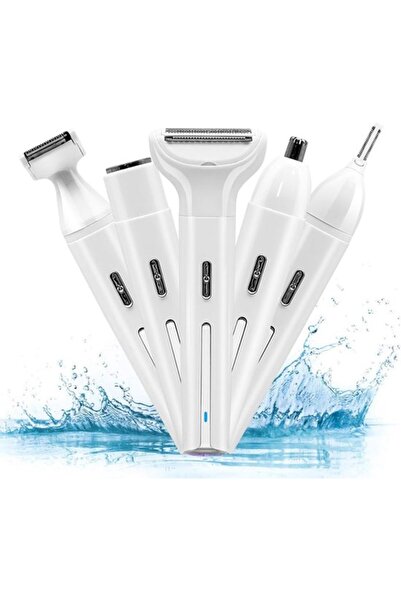 STARSTAR Women's 5-in-1 Grooming Kit - Electric Shaver - Painless shave for f...