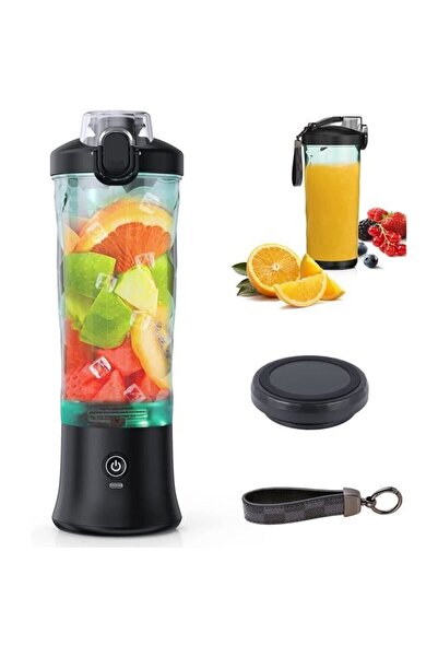 STARSTAR 600ml Portable Blender Smoothies Milkshakes Fresh Juice USB-C 6-Blade