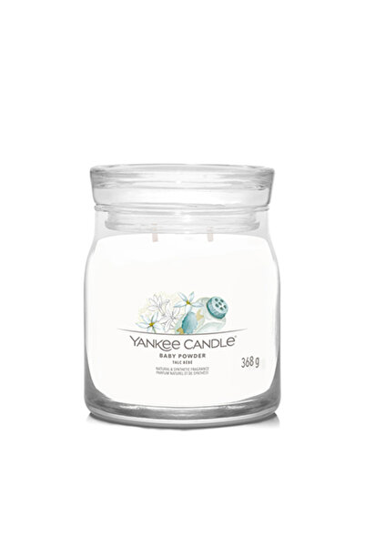 Yankee Candle Κερί Σήμανσης Βρεφικής Πούδρας Μεσαίο, 368 γρ.