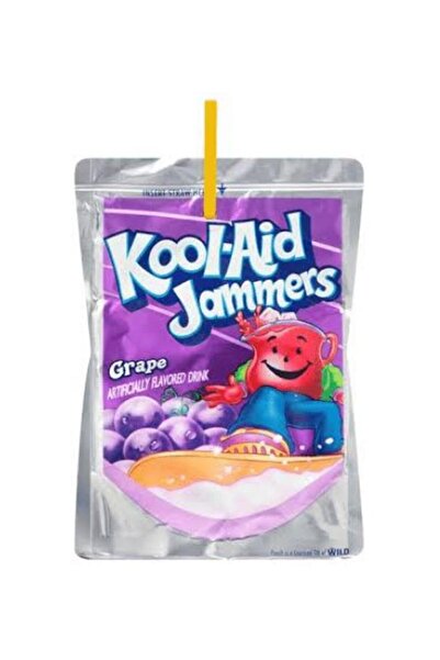 Kool Aid Jammers Grape Flavored Drink 177ml