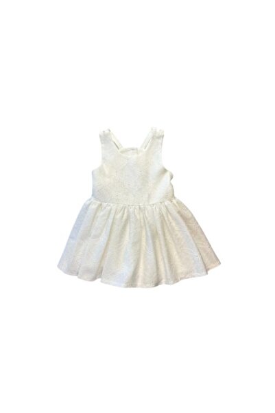 SWEET BABY Λευκή φορεσιά πινάφορ