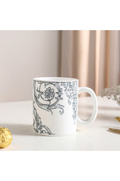 Lifestyle Baroque Patterned Ceramic Mug
