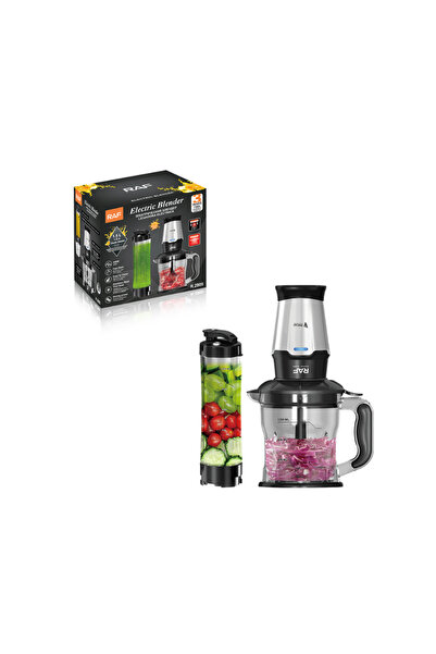 raf Blender electric și storcător de fructe 2-în-1 R.2905, 350W, Lame din oțe...