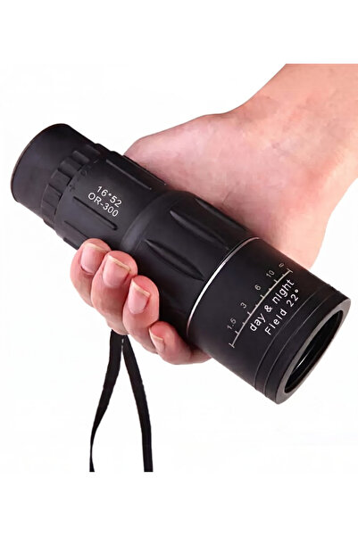 lstri 16x52 Optik Lens Monoküler Teleskop Yakınlaştırma Uzun Menzilli Spyglas...