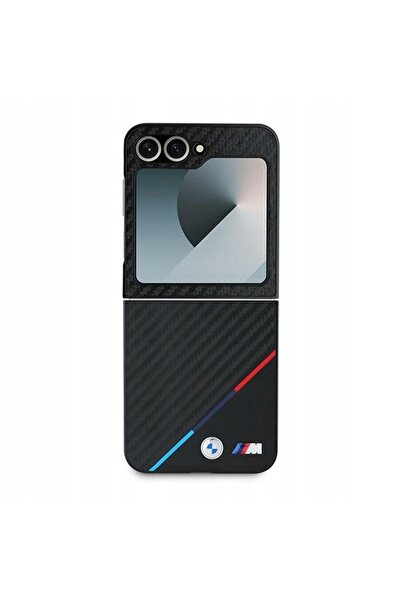 NO BRAND Husă de protecție solidă BMW Carbon Tricolor pentru Galaxy Z Flip6, ...