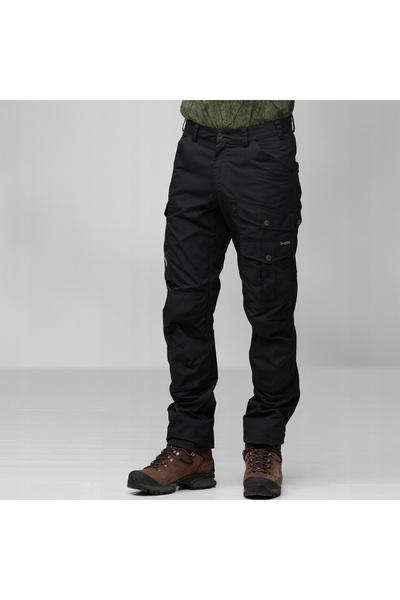 Fjällräven Pantaloni de drumeție pentru bărbați Fjallraven Barents Pro, negri...