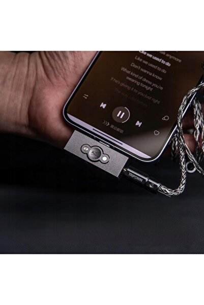 NO BRAND Linsoul Kiwi Ears Allegro Pro ADAPTOR USB-C la AUX 3,5/4,4mm M1574