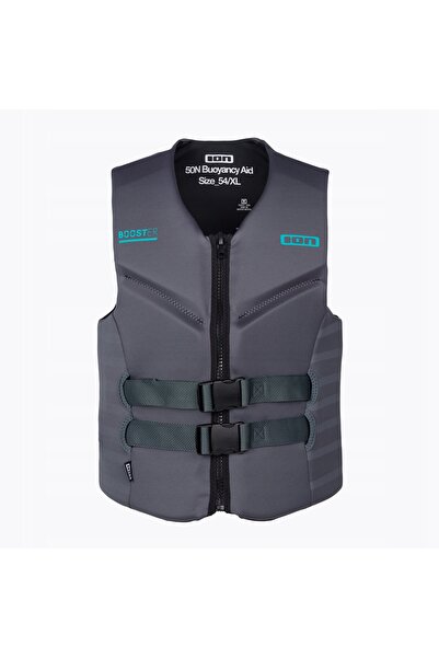 Ion Vestă de salvare Booster 50N cu fermoar frontal, neagră, mărimea S