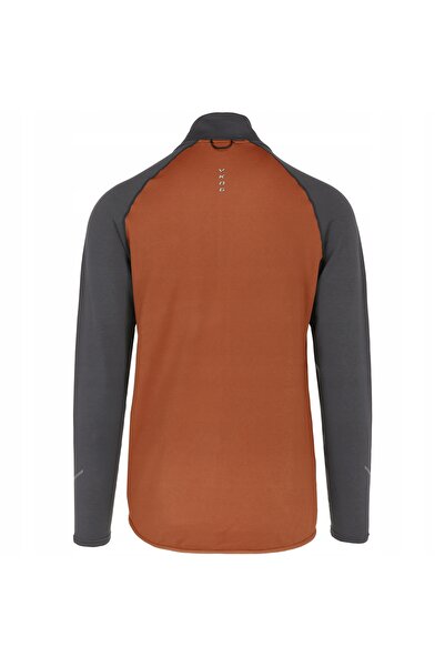 Viking Hanorac de trekking pentru bărbați Birger Midlayer Portocaliu/Gri