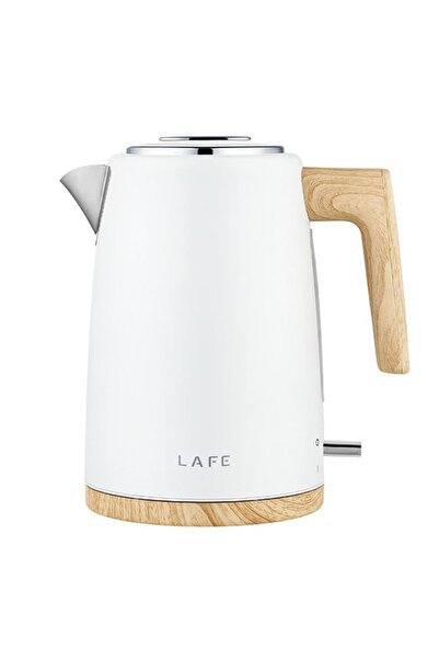 Lafe Fierbător electric fără fir 1,7l puternic 2200W alb din oțel inoxidabil ...