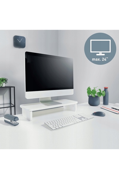 KENSINGTON Suport monitor LEITZ ERGO Alb