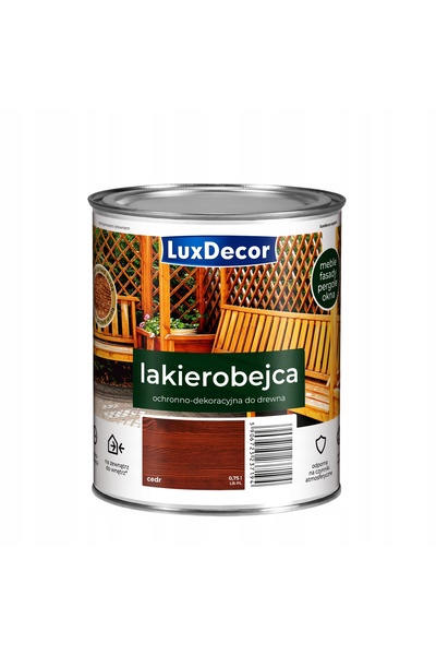 luxdecor Lac pentru lemn decorativ și protector 2,2L Cedru