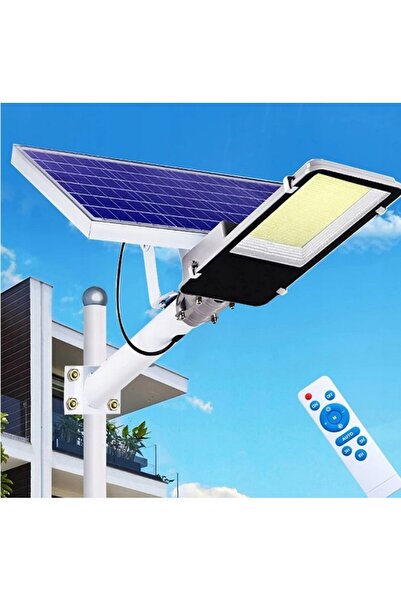 NO BRAND Lampă stradală solară LED 2800 W 16000 lm IP66 cu senzor de la amurg...