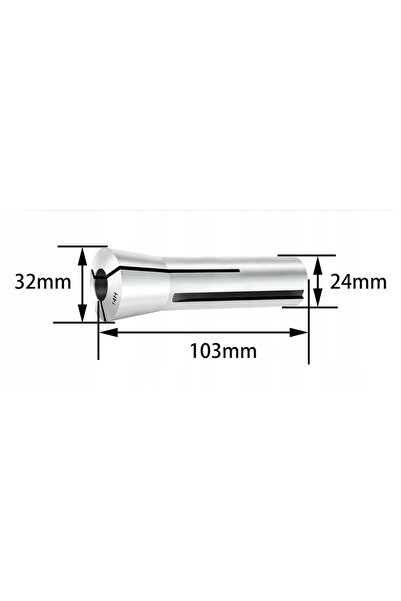 NO BRAND Manșon de strângere R8 3 mm 7/16