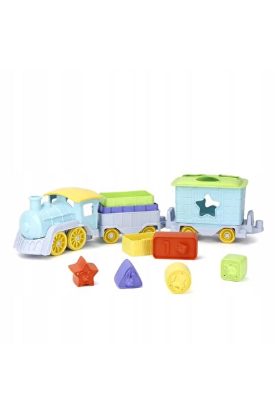 NO BRAND Camion cu blocuri de construcție Sorter Green Toys 1+