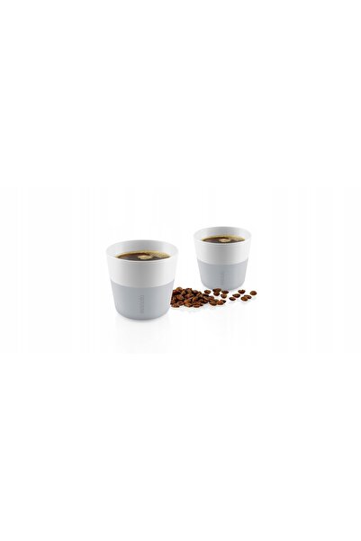 EVA SOLO Set de 2 căni lungi de cafea (alb-gri)