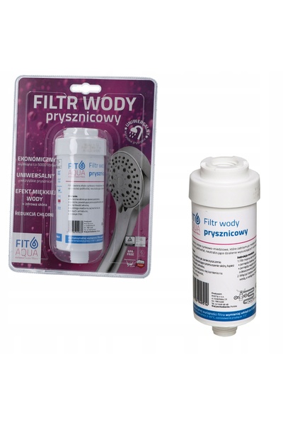 NO BRAND 3x FILTRU DE APĂ PENTRU DUȘ Fit Aqua AWF-SWR-P-W KDF