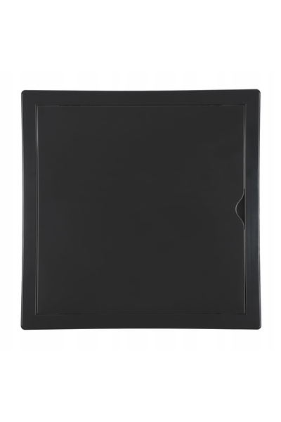 NO BRAND Ornamente de ușă revizibile din ABS, cu ramă, 40x40 CM, plastic grafit