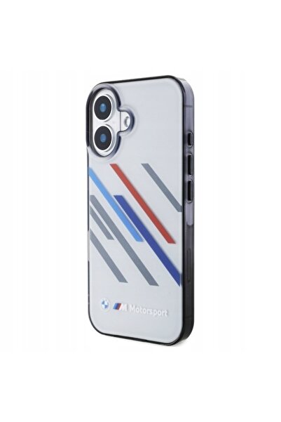BMW BMHCP16M23HTRAG iPhone 16 Plus 6.7 " gri carcasă rigidă Motosport