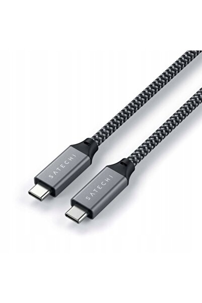 NO BRAND Cablu scurt Satechi USB4 USB-C – USB-C de 25 cm pentru MacBook, iPho...