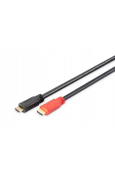 Digitus Cablu HDMI Highspeed Ethernet 1.4 GOLD Tip A, M/M cu întărire. 10m Negru