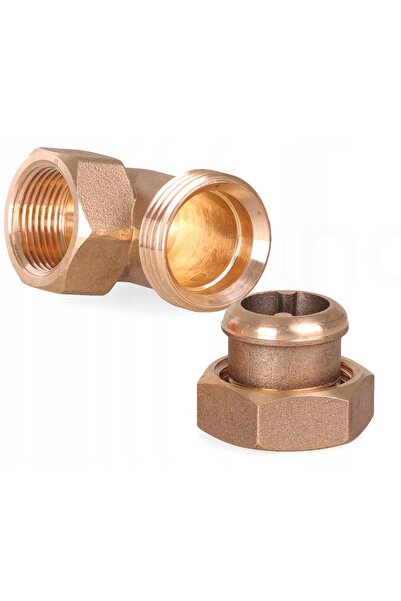 NO BRAND Fiting unghiular din alamă 6/4'' rezistent