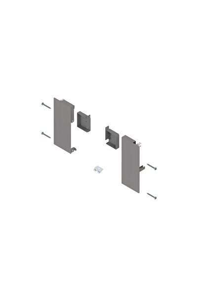 NO BRAND BLUM ZI4.1KS1 Fixare internă panou frontal MERIVOBOX height K gri in...