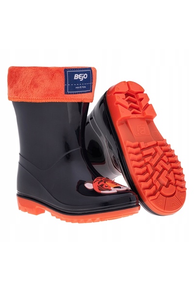 NO BRAND Cizme de cauciuc pentru copii BEJO FRISE WELLIES