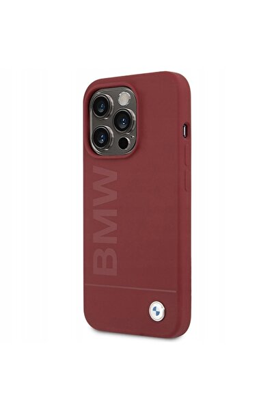 NO BRAND BMW BMHMP15LSLBLRE iPhone 15 Pro 6.1 " roșu/roșu carcasă rigidă Sili...